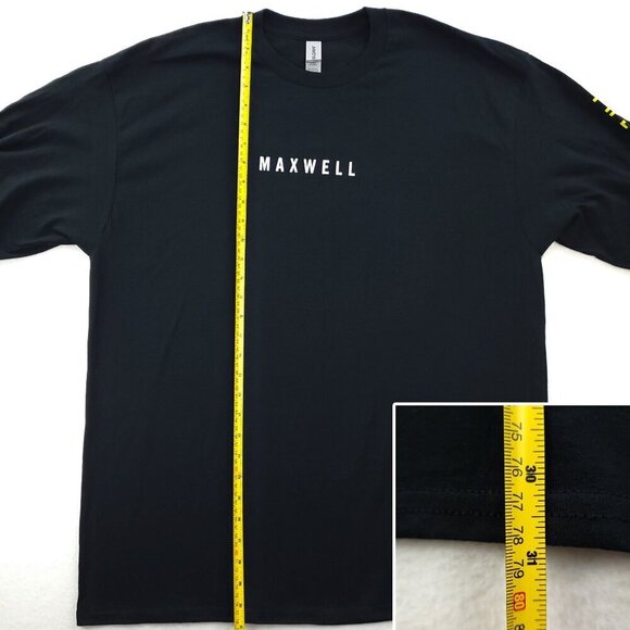 Maxwell Serenade Tour T-Shirt Concert Tee Long Sleeve R&B Soul XL - Picture 3 of 11